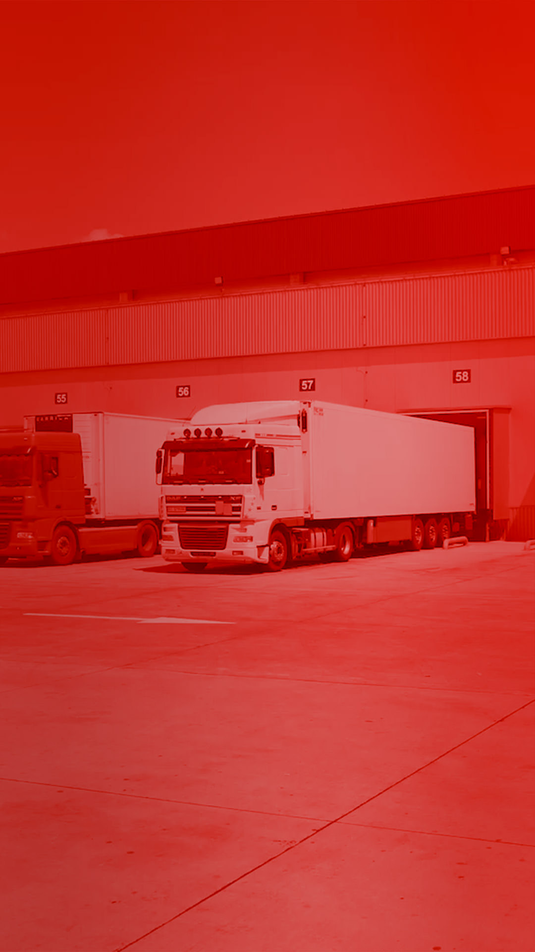 partenza camion Alvas Logistics